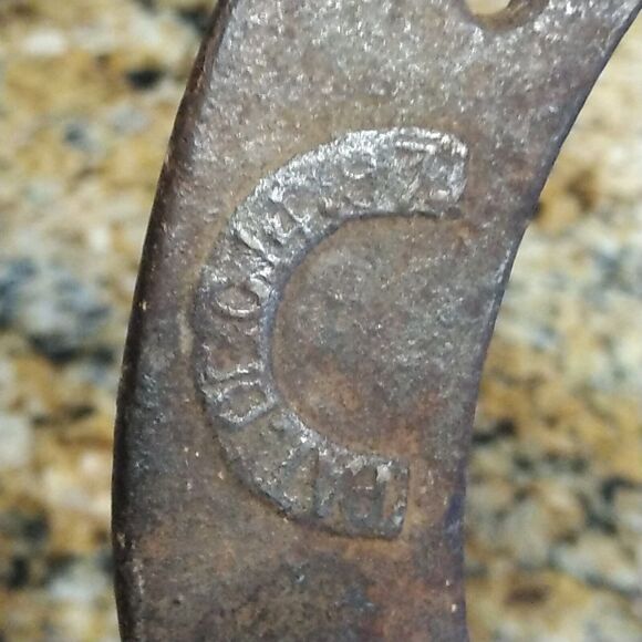 Vintage Rare Heavy Cast Iron Saddke Horn - Picture 7 of 10